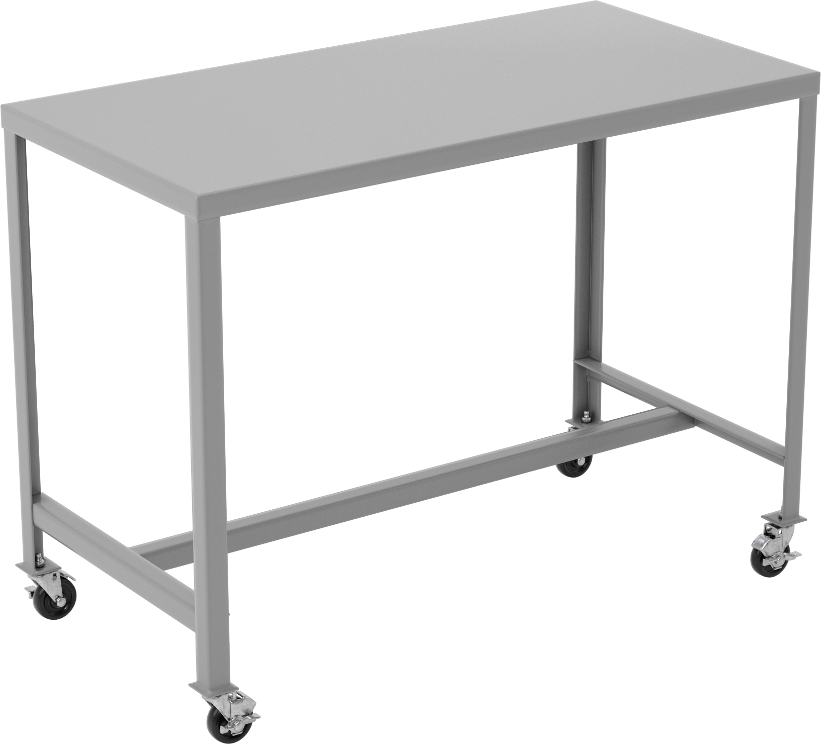 Çelik Masa, Mobil, 36“ Yükseklik x 48” Genişlik x 24" Derinlik