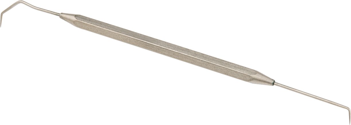 İki Uçlu Hassas Kazma, 90 Derece Açılı x Çok Açılı Uçlar, 6-1/4" Uzunluk