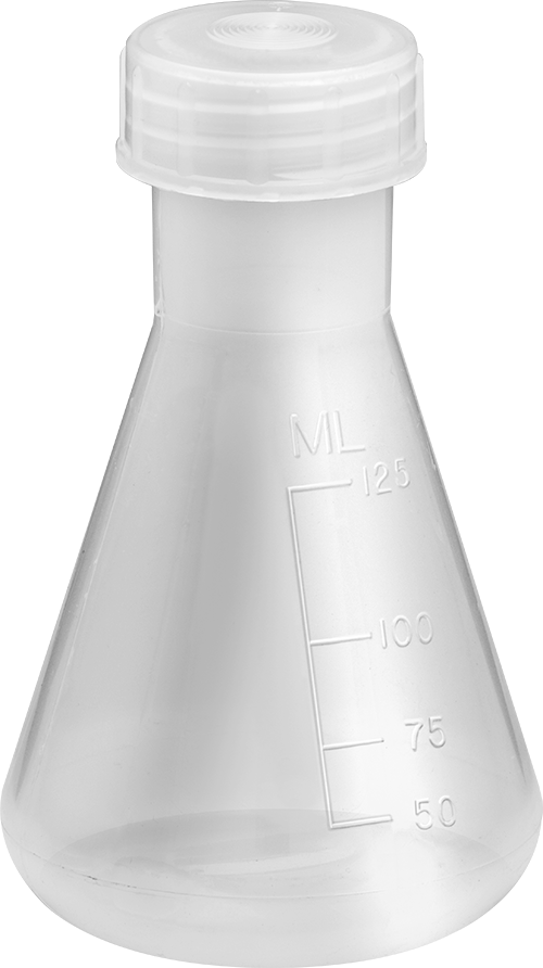 Dereceli Plastik Şişe, 4,2 FL oz/ 125 ml Kapasite