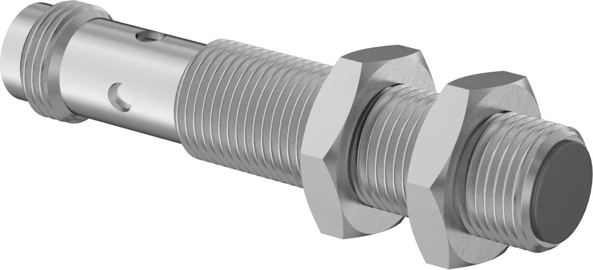 DC Manyetik Nesne Yakınlık Anahtarı, 4 Kutuplu Mikro M12 Konektör ile, 1 Kapalı (NO), 12 mm Çap