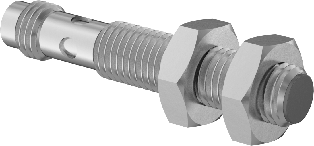 DC Manyetik Nesne Yakınlık Anahtarı, 3 Kutuplu Nano M8 Fiş ile, 1 Açık (NC), 8 mm Çap