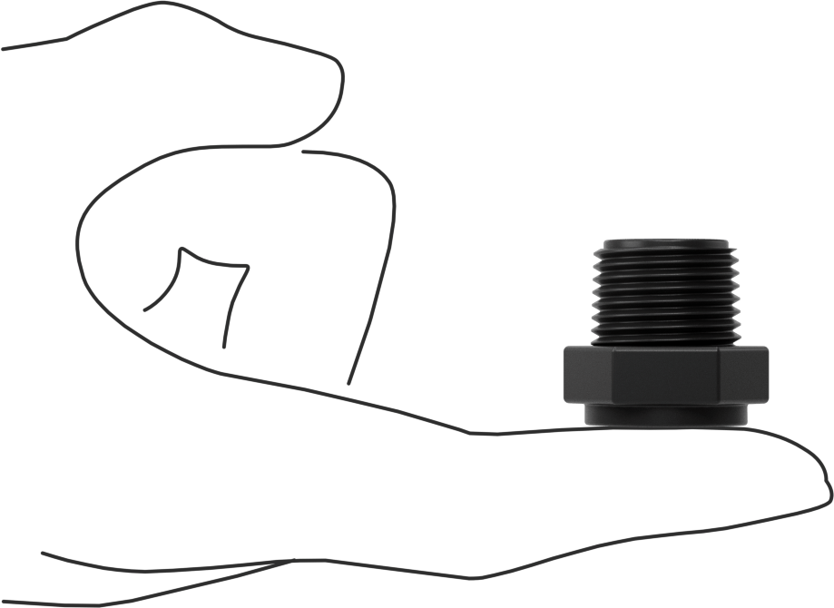 Kimyasallar için UV Dayanıklı Polipropilen Boru Bağlantı Parçası, Burç Adaptörü, 1/2 NPT Erkek x 1/4 NPT Dişi