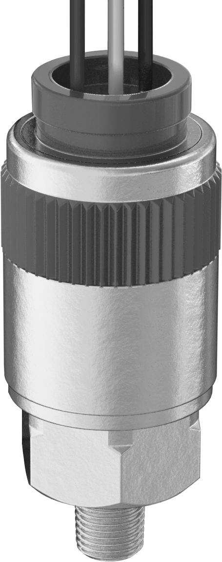 Kompakt Basınç Şalteri, Tel Uçları, 1/4 NPT, 430-1450 PSI Ayar Noktası