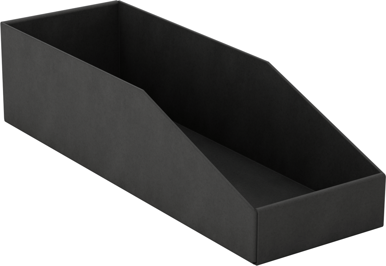 Montajı Kolay İletken Karton Kutu, 6" Genişlik, 18" Derinlik, 4-1/2" Yükseklik
