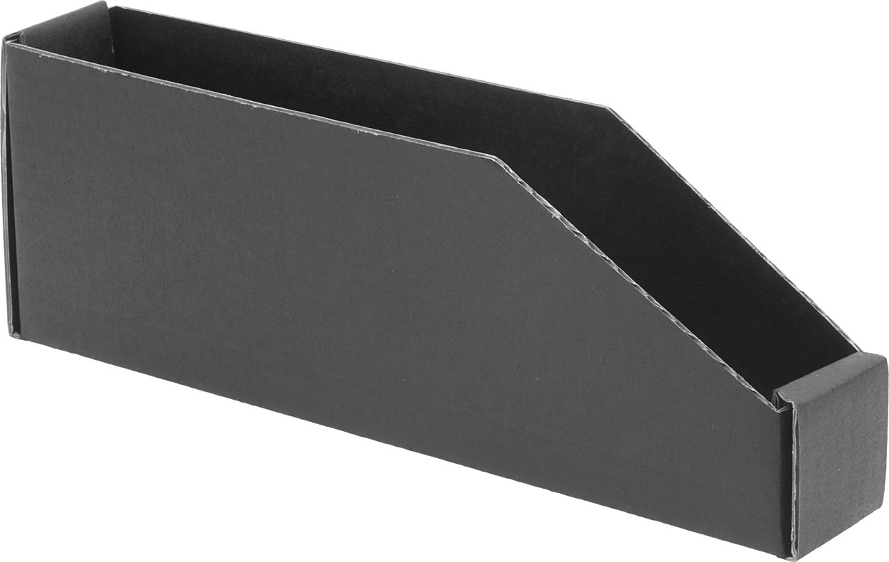 Montajı Kolay İletken Karton Kutu, 2 inç Genişlik, 12" Derinlik, 4-1/2" Yükseklik