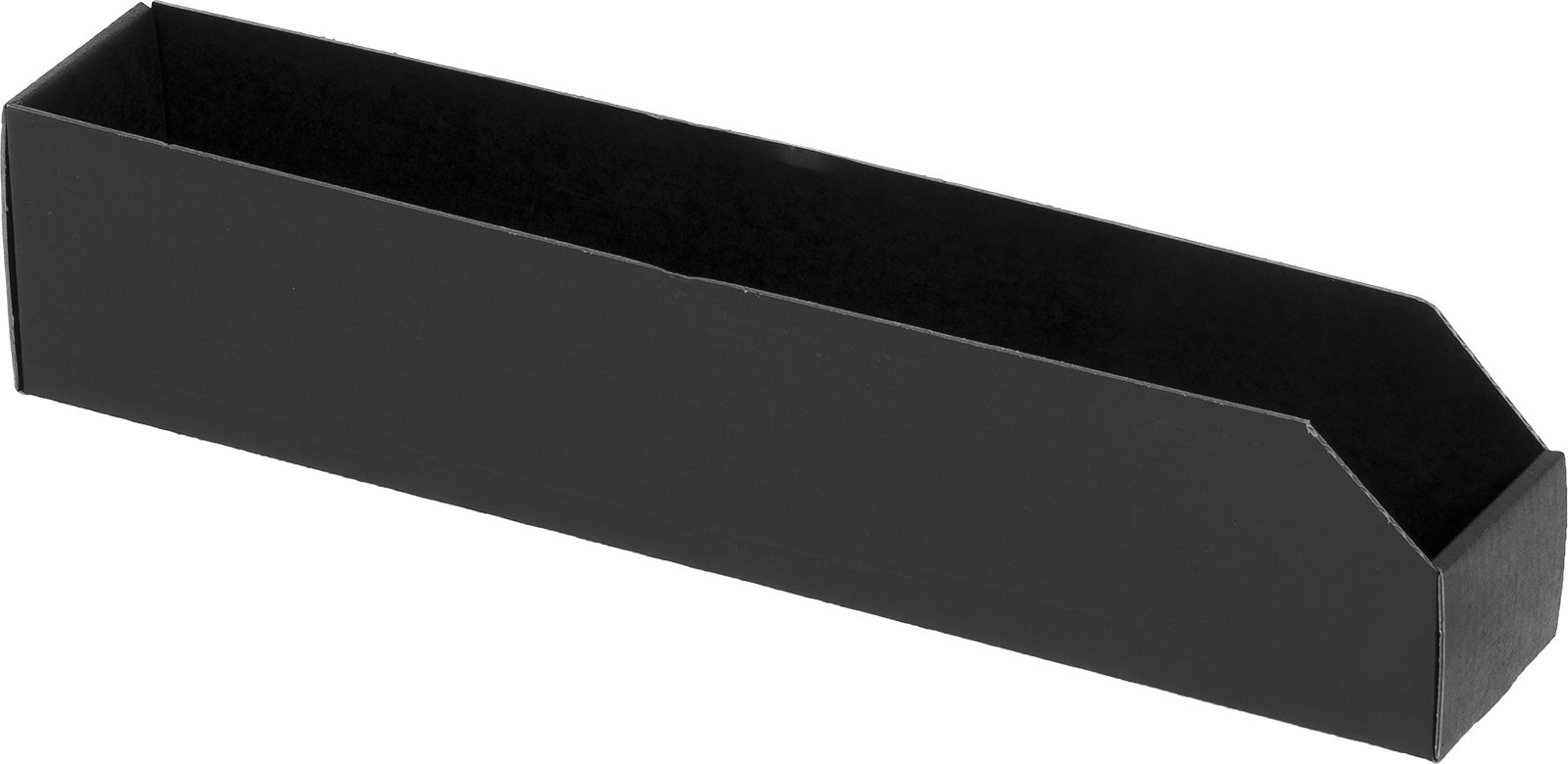 Montajı Kolay İletken Karton Kutu, 4" Genişlik, 24" Derinlik, 4-1/2" Yükseklik
