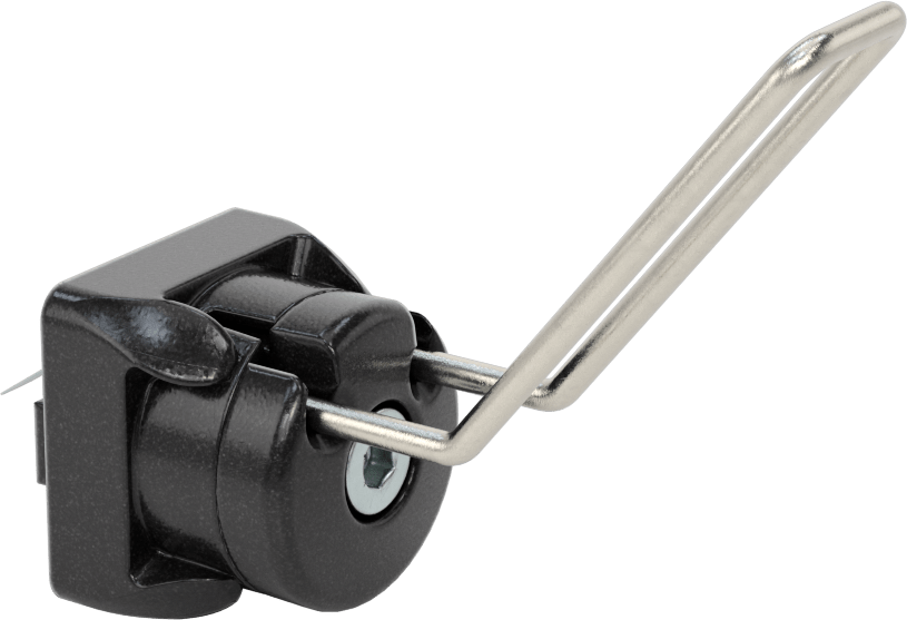 T-Yivli Çerçeve, Static Control Kanca Alet Tutucu, 45 mm Ray, 3,81" Çıkıntı