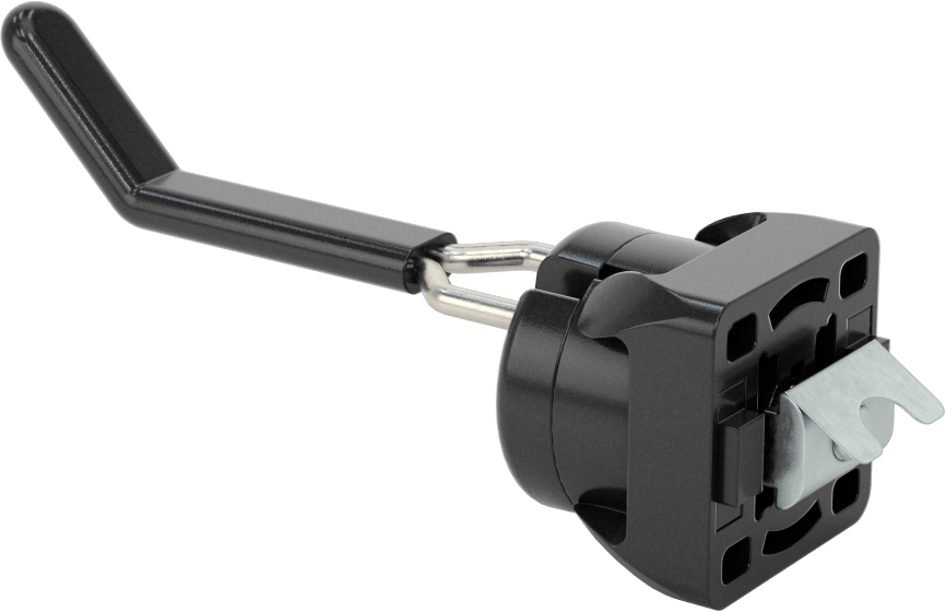 T-Yivli Çerçeve, 45 mm Yüksek Ray için Kanca Alet Tutucu, 1/2" Genişlik