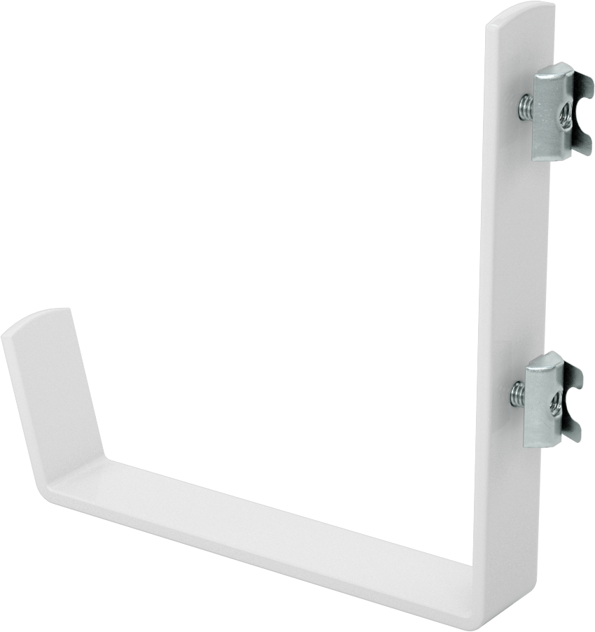 T-Yivli Çerçeve, 1,5 inç ve 40 mm Ray için Kanca Alet Tutucu, 6-3/8" Çıkıntı
