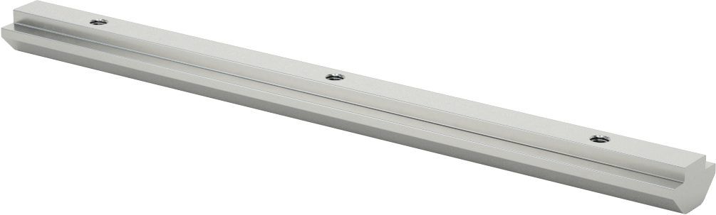 T-Yivli Çerçeve, Gizli Montaj Plakası, 6-5/16“ Uzunluk x 5/8” Genişlik