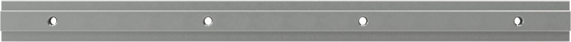 T-Yivli Çerçeve, Gizli Montaj Plakası, 8-11/16“ Uzunluk x 5/8” Genişlik