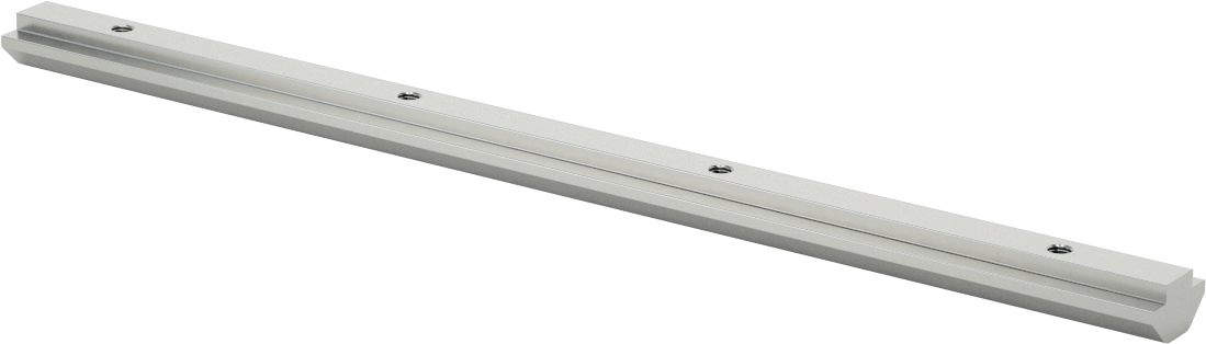 T-Yivli Çerçeve, Gizli Montaj Plakası, 8-11/16“ Uzunluk x 5/8” Genişlik