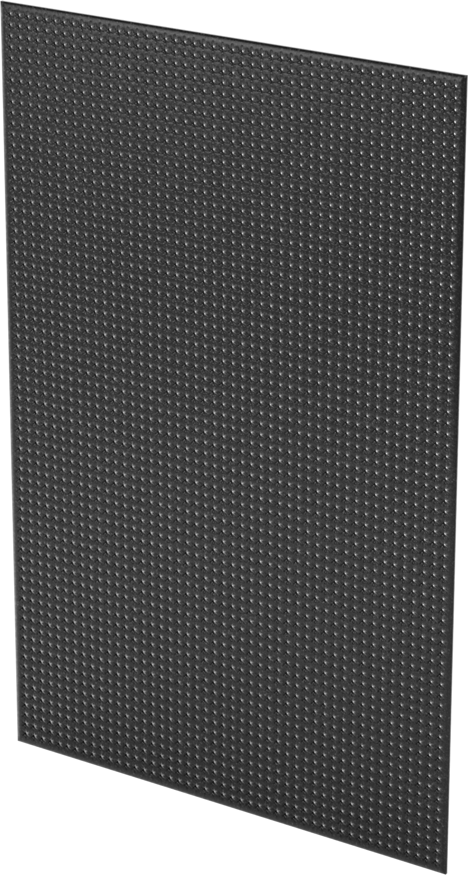 48“ Genişlik x 72” Yükseklik T-Yuvalı Çerçeve ile Kullanım için Delikli Panel