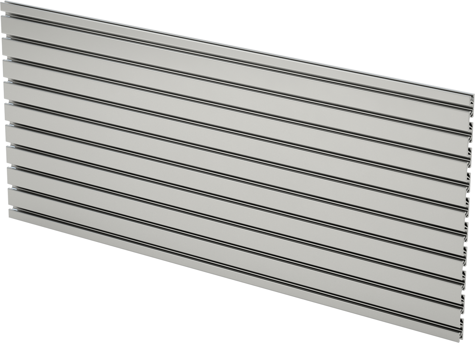 T-Yivli Panel, T-Yivli Çerçeve için 36“ Genişlik x 15-3/4” Yükseklik