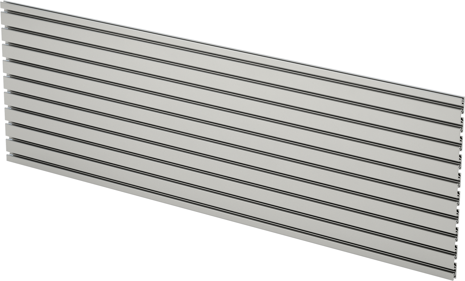 T-Yivli Panel, T-Yivli Çerçeveleme için 48“ Genişlik x 15-3/4” Yükseklik