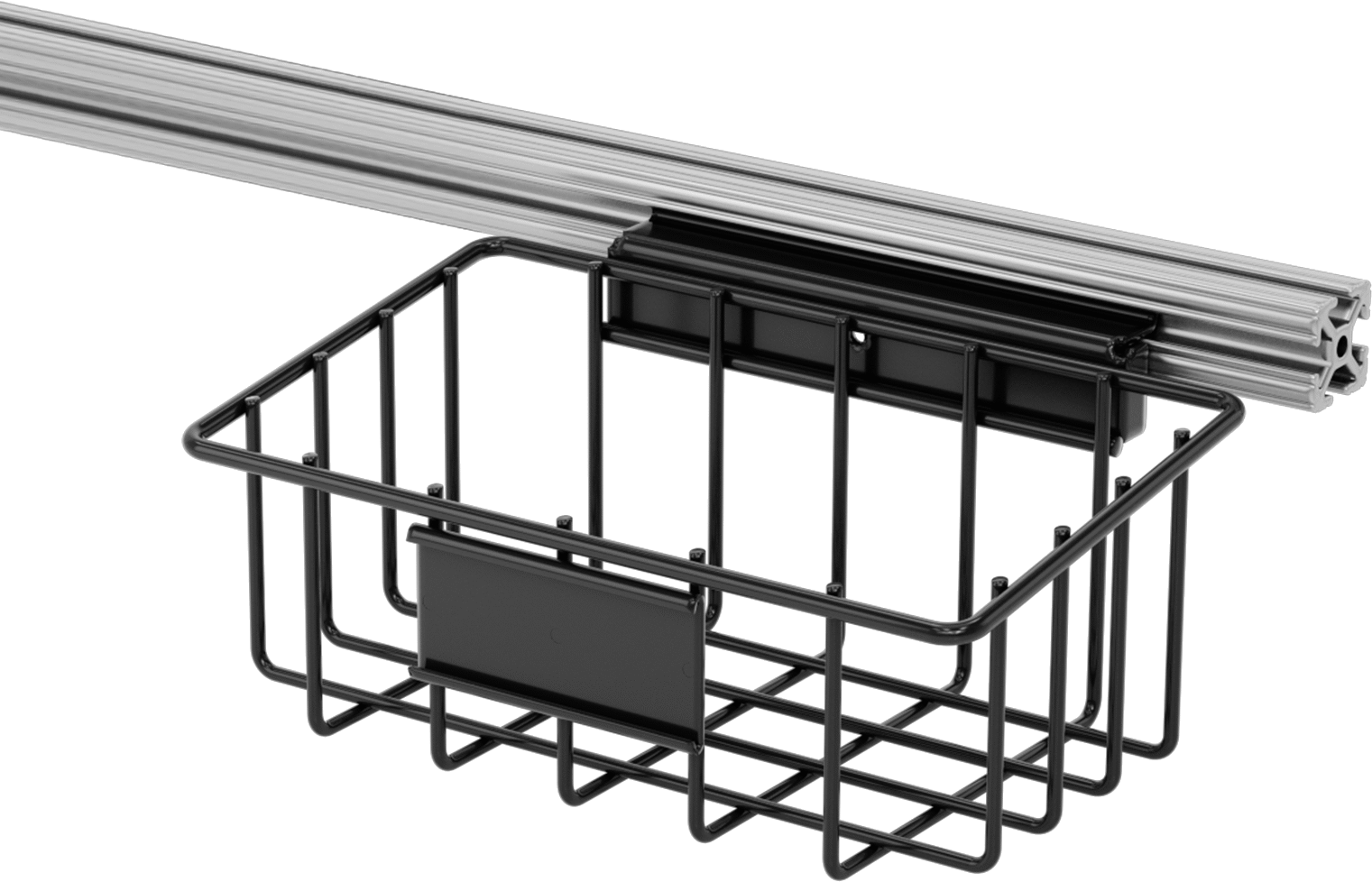 Basket with Label Holder