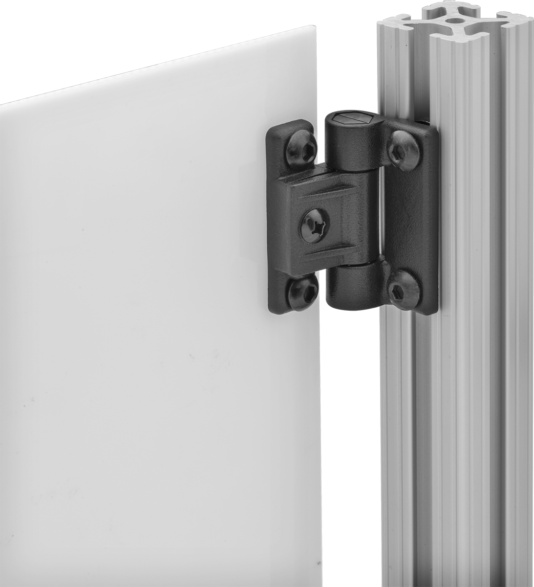 Rail-to-Panel Friction Hinge