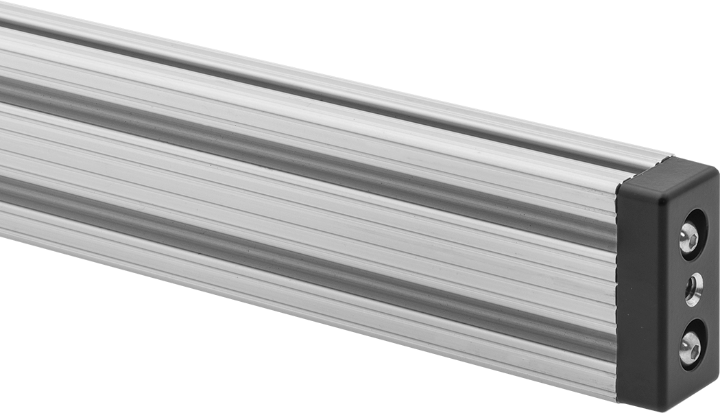 End Cap Mounting Plate for Double Rails