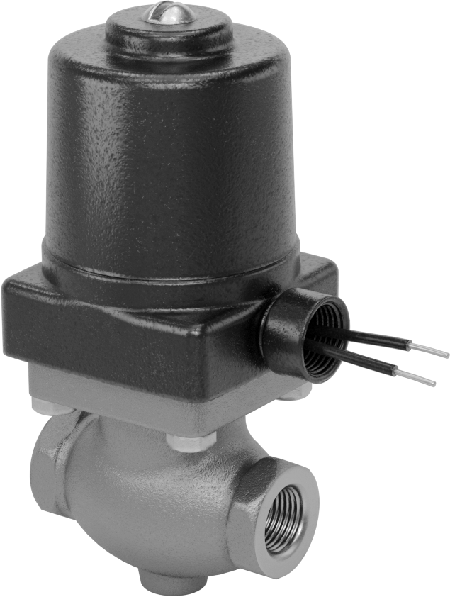 Bronz Gövdeli Solenoid Açma/Kapama Vanası, Kriyojenik Sıvılar için, 120V AC, 1/2 NPT, 110 Maksimum PSI