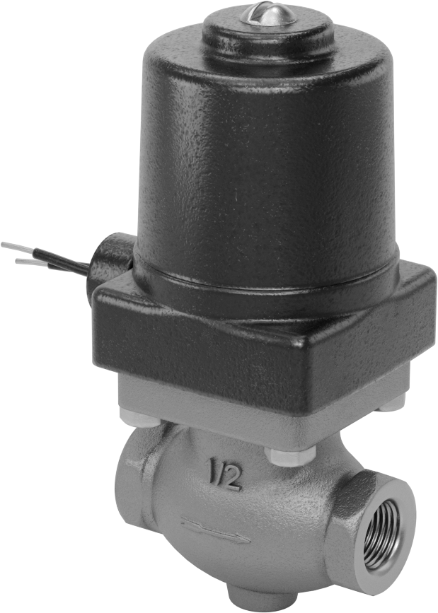 Bronz Gövdeli Solenoid Açma/Kapama Vanası, Kriyojenik Sıvılar için, 120V AC, 1/2 NPT, 200 Maksimum PSI