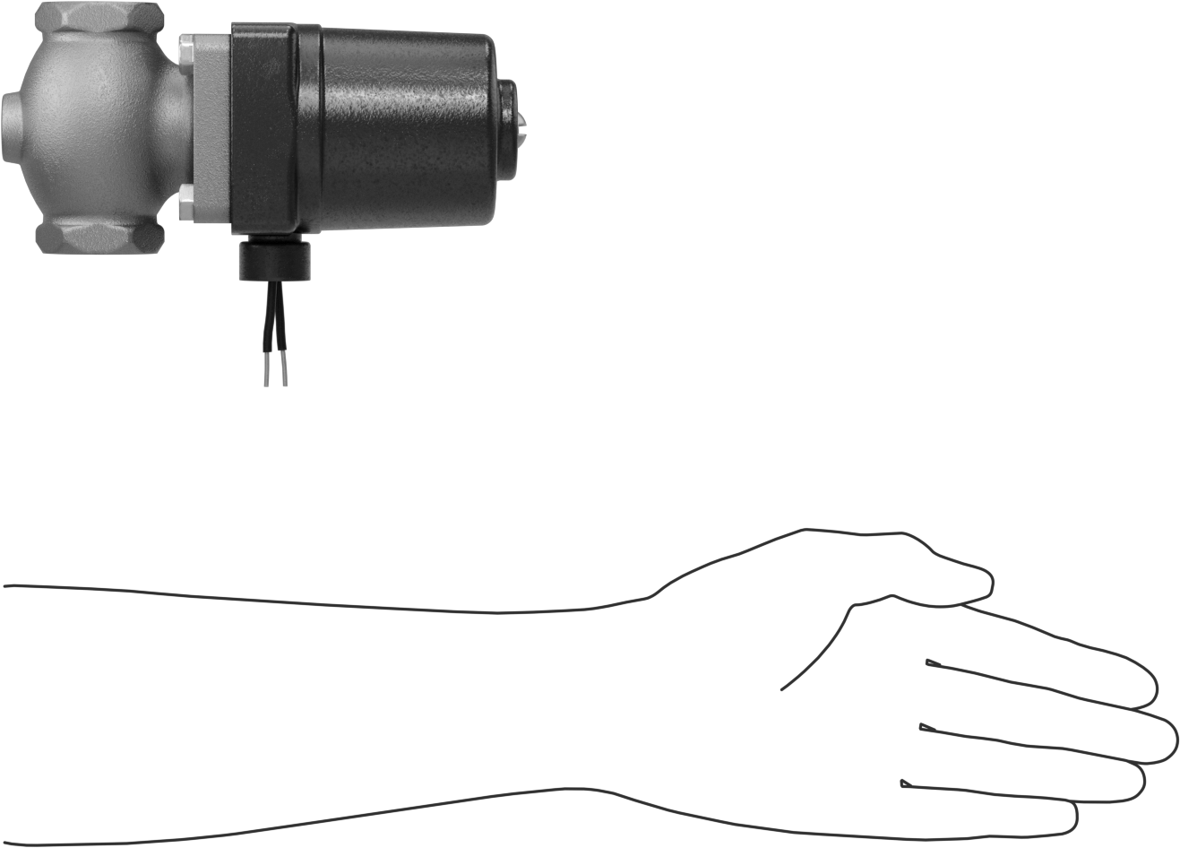 Bronz Gövdeli Solenoid Açma/Kapama Vanası, Kriyojenik Sıvılar için, 120V AC, 3/4 NPT Dişi