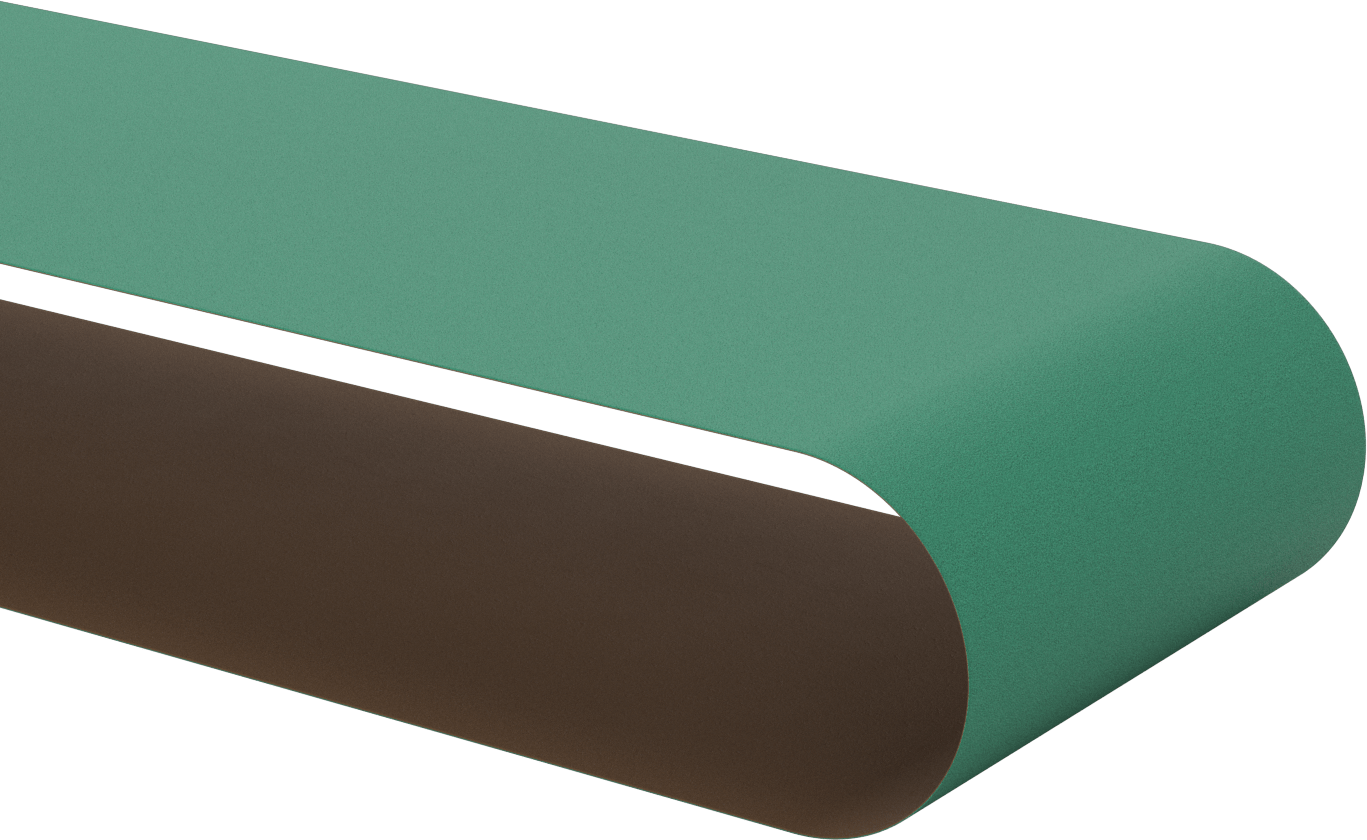 Uzun Ömürlü Suya Dayanıklı Zımpara Bandı, Pürüzsüz Yüzey için, 120 Kum, 10" Genişlik, 70-1/2" Uzunluk