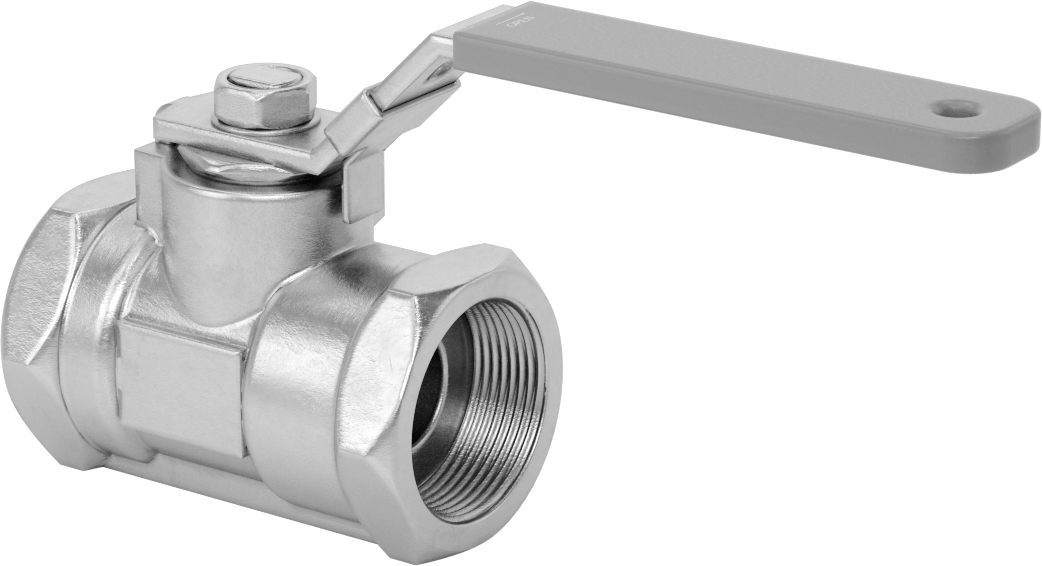 Yakıt için 316 Paslanmaz Çelik Açma/Kapama Vanası, Grafit Conta, 1-1/2 NPT Dişi, 1000 PSI @ 200°F