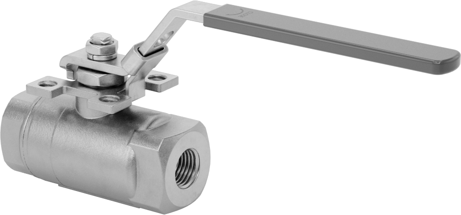 Yakıt için 316 Paslanmaz Çelik Açma/Kapama Vanası, Grafit Conta, 1/4 NPT Dişi, 2160 PSI @ 100°F Maksimum