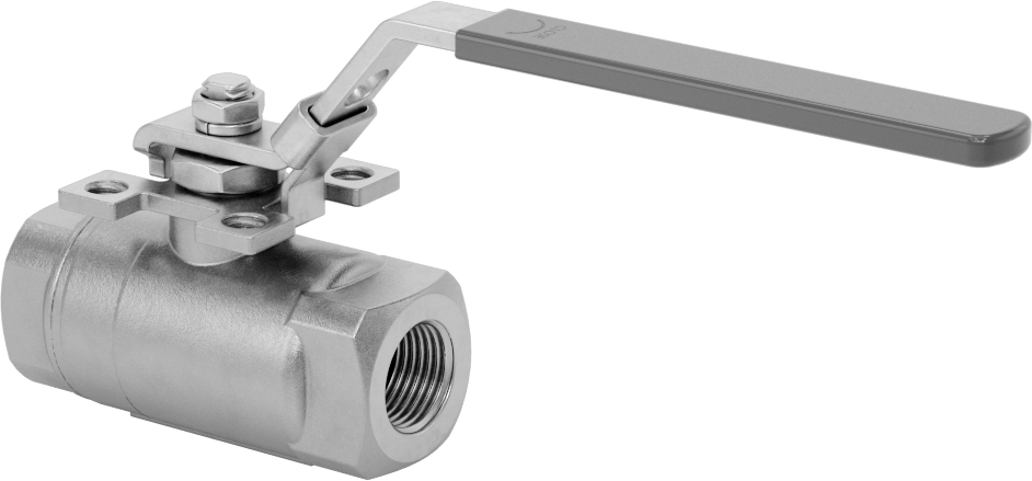 Yakıt için 316 Paslanmaz Çelik Açma/Kapama Vanası, Grafit Conta, 3/8 NPT Dişi, 2160 PSI @ 100°F Maksimum