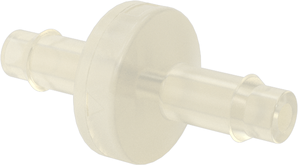 Çek Valf, Yüksek Çevrimli, Polipropilen Plastik Gövde, 1/4" Boru İç Çapı için
