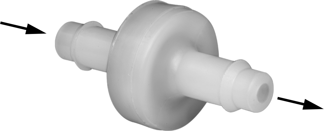 Barbed Male Inlet × Barbed Male Outlet