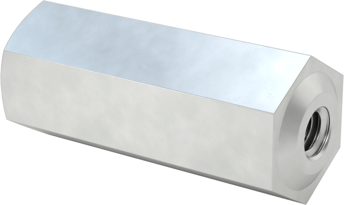 Zımpara Kanatlı Tekerleği için 1/4“-20 x 1/4”-20 Dişli Mil Deliği Adaptörü