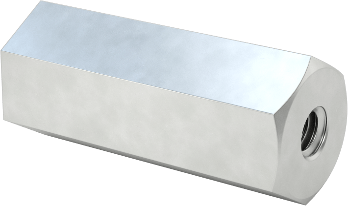 Zımpara Kanatlı Tekerleği için 1/4“-20 x 1/4”-20 Dişli Mil Deliği Adaptörü