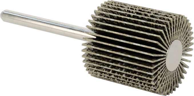 Zımpara Kanatlı Tekerlek, Saplı, 240 Kum, 3/4 inç Çap, 3/4" Genişlik