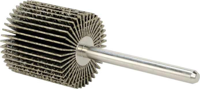 Zımpara Kanatlı Tekerlek, Saplı, 240 Kum, 3/4 inç Çap, 3/4" Genişlik