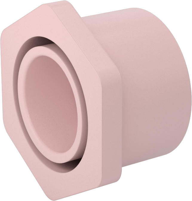 Su için UV'ye Dayanıklı Standart Cidarlı PVC Boru Bağlantı Parçası, Burç Adaptörü, 3 Soket Erkek x 1-1/2 Soket Dişi