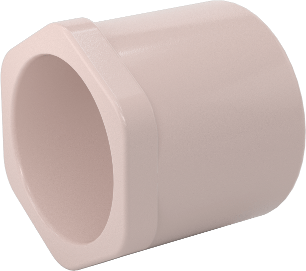 Su için UV'ye Dayanıklı Standart Cidarlı PVC Boru Bağlantı Parçası, Burç Adaptörü, 1 Soket Erkek x 3/4 Soket Dişi