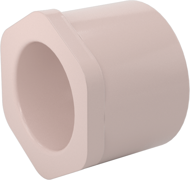 Su için UV'ye Dayanıklı Standart Cidarlı PVC Boru Bağlantı Parçası, Burç Adaptörü, 1-1/2 Soket Erkek x 1 Soket Dişi