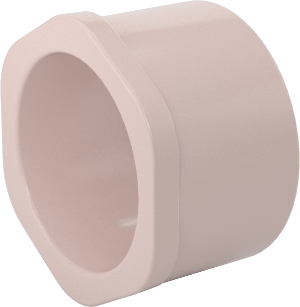 Su için UV'ye Dayanıklı Standart Cidarlı PVC Boru Bağlantı Parçası, Burç Adaptörü, 2 Soket Erkek x 1-1/2 Soket Dişi