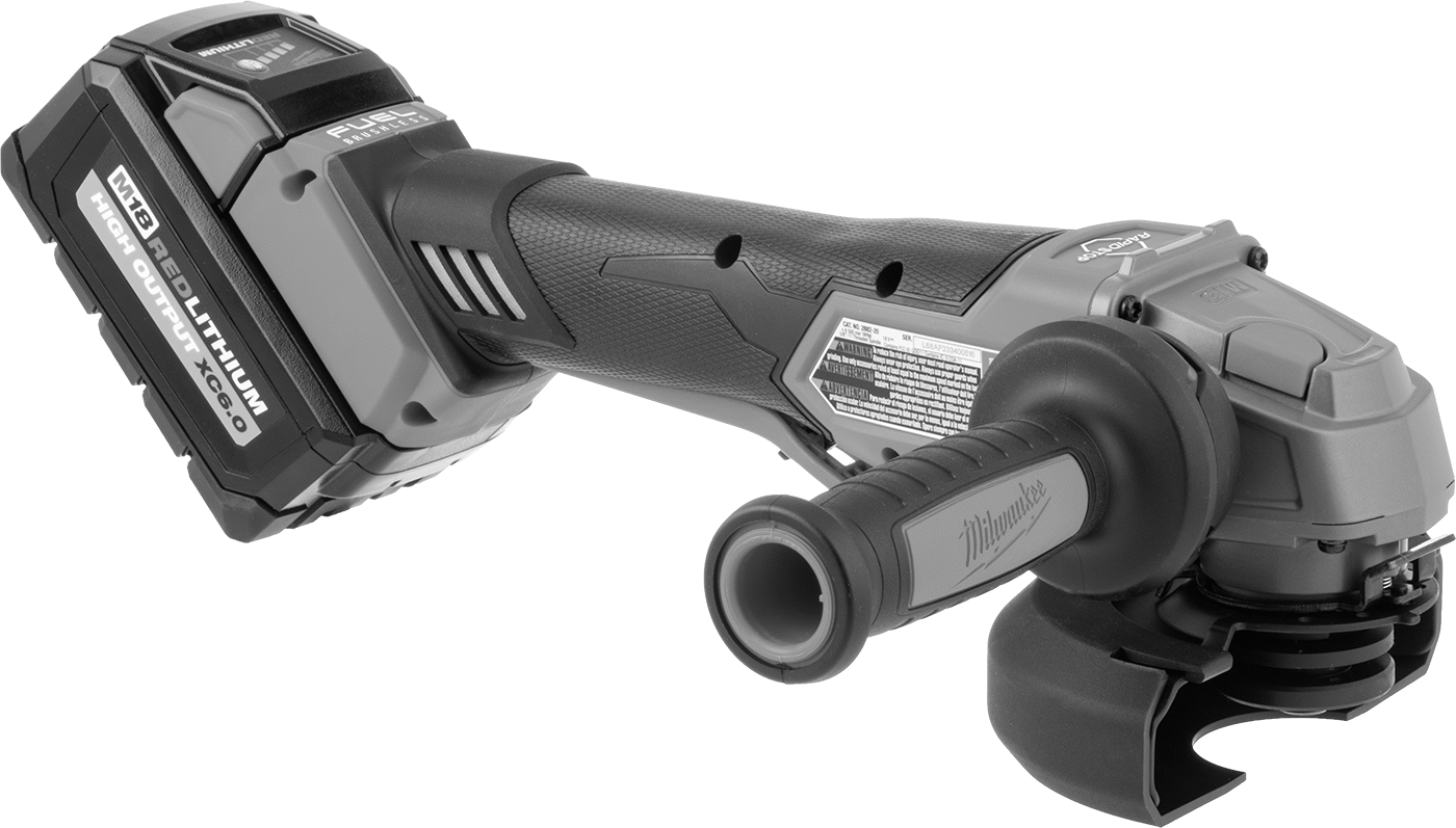 Taşlama Diskleri için Akülü Açılı Taşlama Makinesi, Milwaukee 2882-22, 5" Tekerlek Çapı için