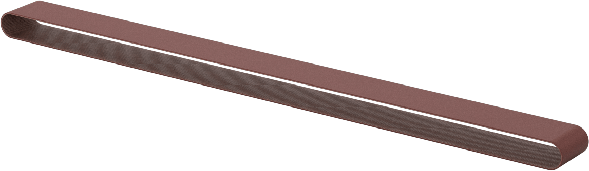 Zımpara Bandı, Pürüzsüz Yüzey için, 100 Kum, 3/4“ Genişlik x 20-1/2” Uzunluk