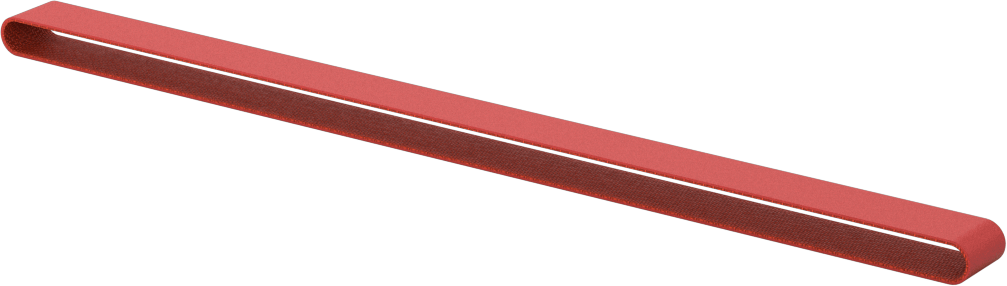 Zımpara Bandı, Pürüzsüz Yüzey için, 120 Kum, 3/8“ Genişlik x 13” Uzunluk