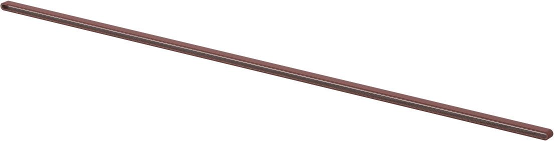 Zımpara Bandı, Pürüzsüz Yüzey için, 180 Kum, 1/8“ Genişlik x 18” Uzunluk