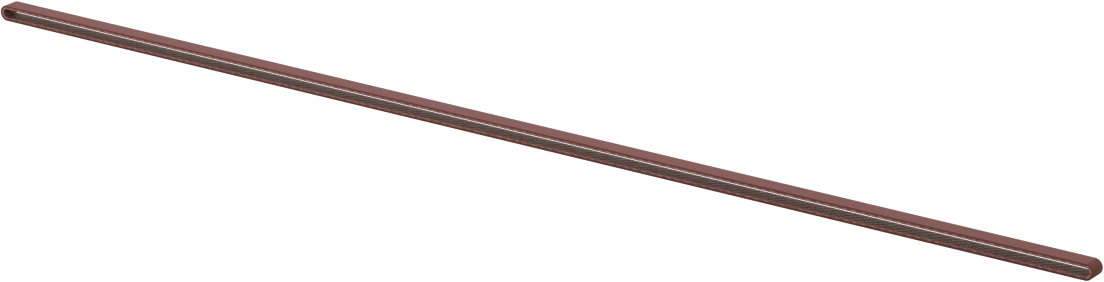 Zımpara Bandı, Pürüzlü Yüzey için, 60 Kum, 1/8“ Genişlik x 18” Uzunluk