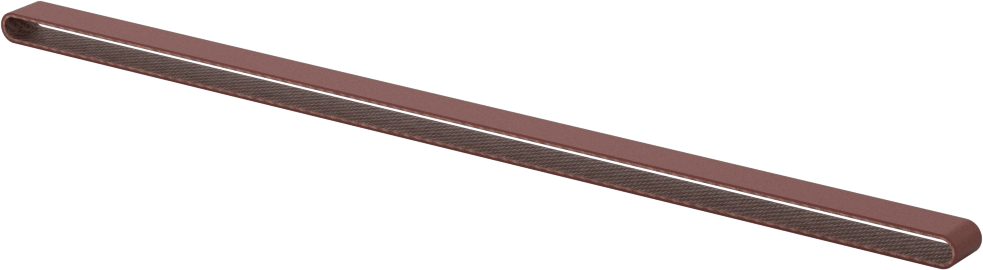 Zımpara Bandı, Pürüzsüz Yüzey için, 100 Kum, 1/4“ Genişlik x 12” Uzunluk