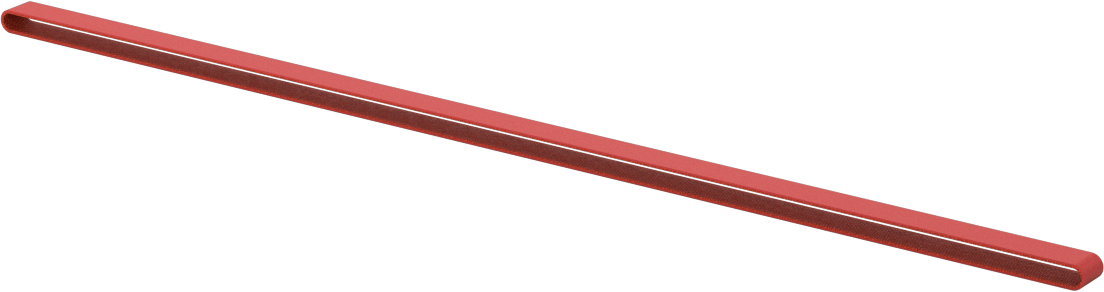 Zımpara Bandı, Pürüzsüz Yüzey için, 120 Kum, 1/4“ Genişlik x 18” Uzunluk