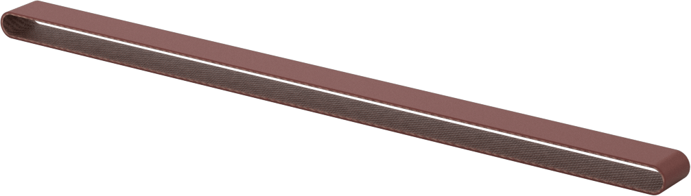 Zımpara Bandı, Pürüzsüz Yüzey için, 180 Kum, 3/8“ Genişlik x 13” Uzunluk