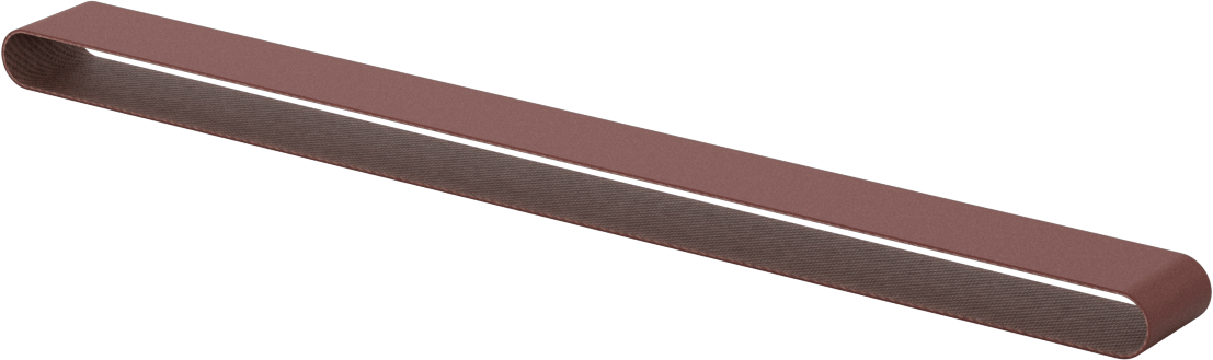 Zımpara Bandı, Pürüzsüz Yüzey için, 100 Kum, 3/4“ Genişlik x 18” Uzunluk