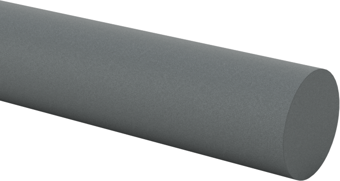 Parlatma Taşı, Silikon Karbür, 100 Kum, 6“ Uzunluk x 1/4” Çaplı Yuvarlak