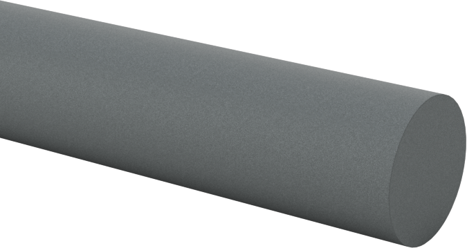 Parlatma Taşı, Alüminyum Oksit, 100 Kum, 5-1/2“ Uzunluk x 1/4” Çaplı Yuvarlak